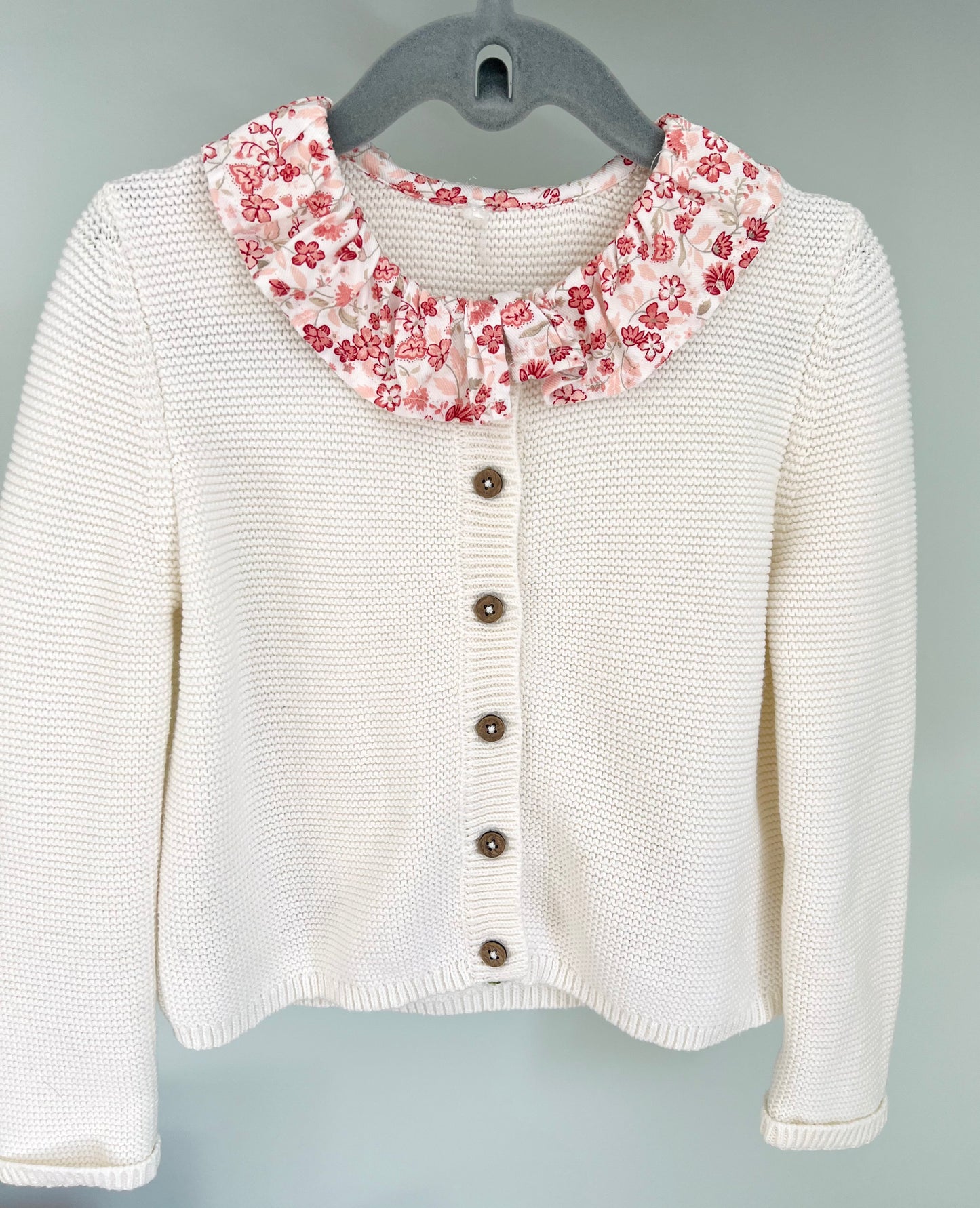 Embroidered Floral Cardigan