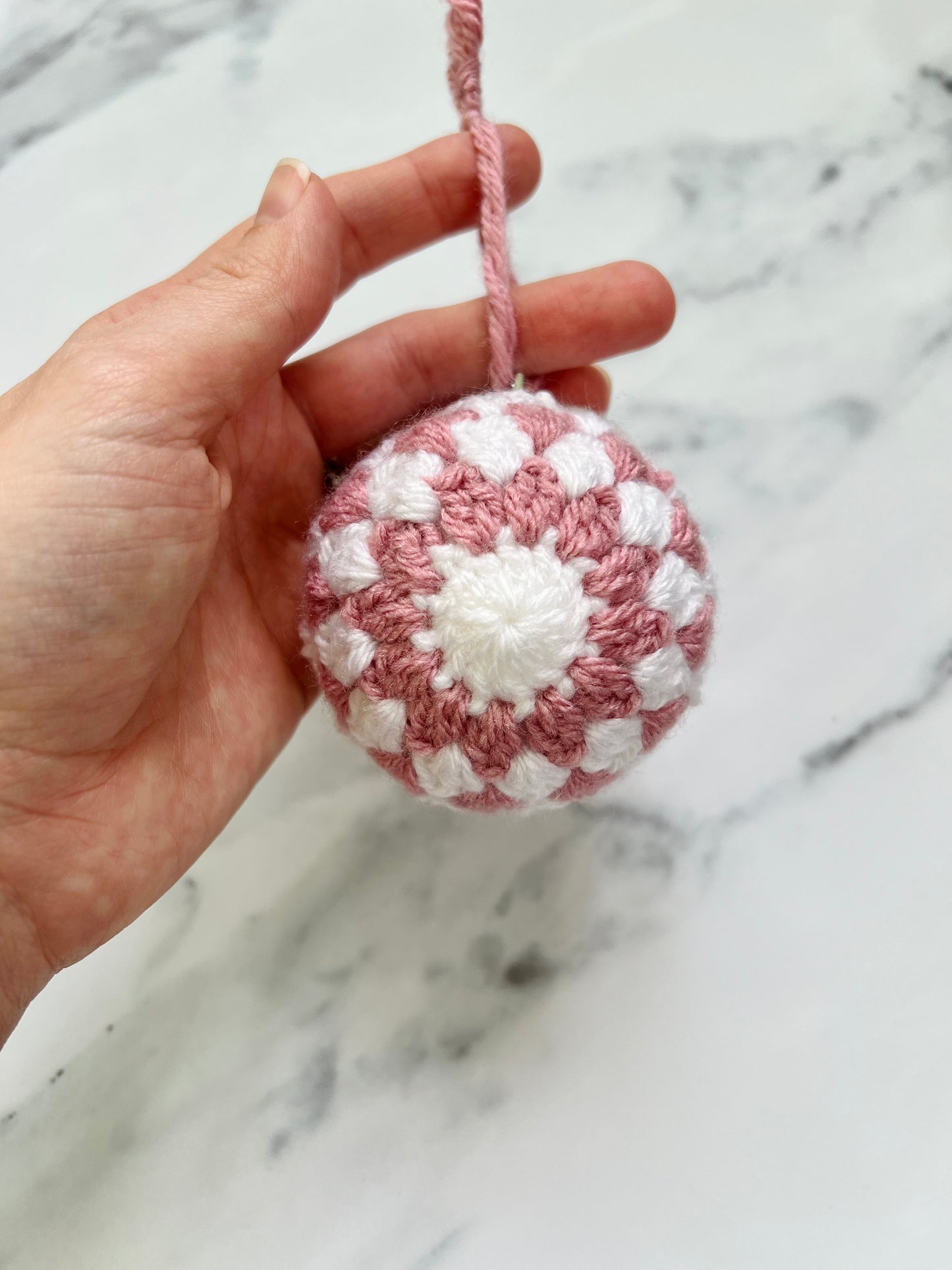 Crochet Handmade Christmas Baubles
