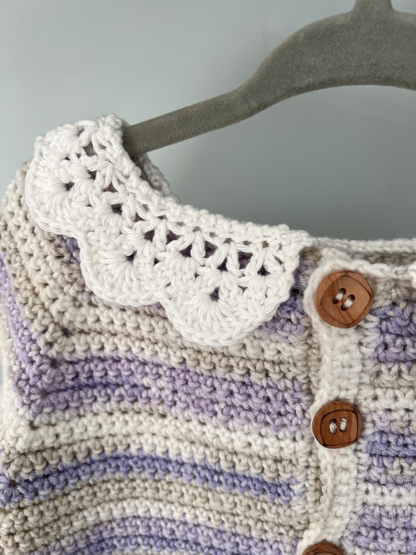 Let Love Grow Floral Striped Cardigan