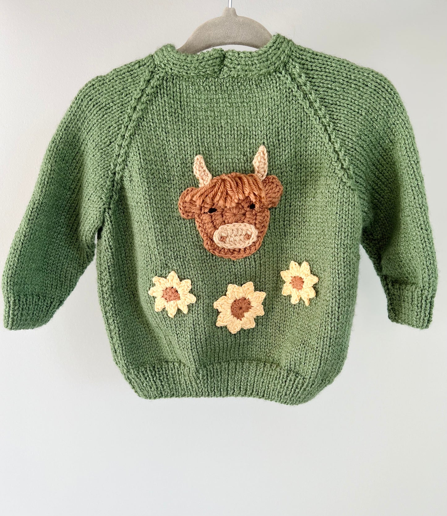 Hetty the Highland Cow Cardigan