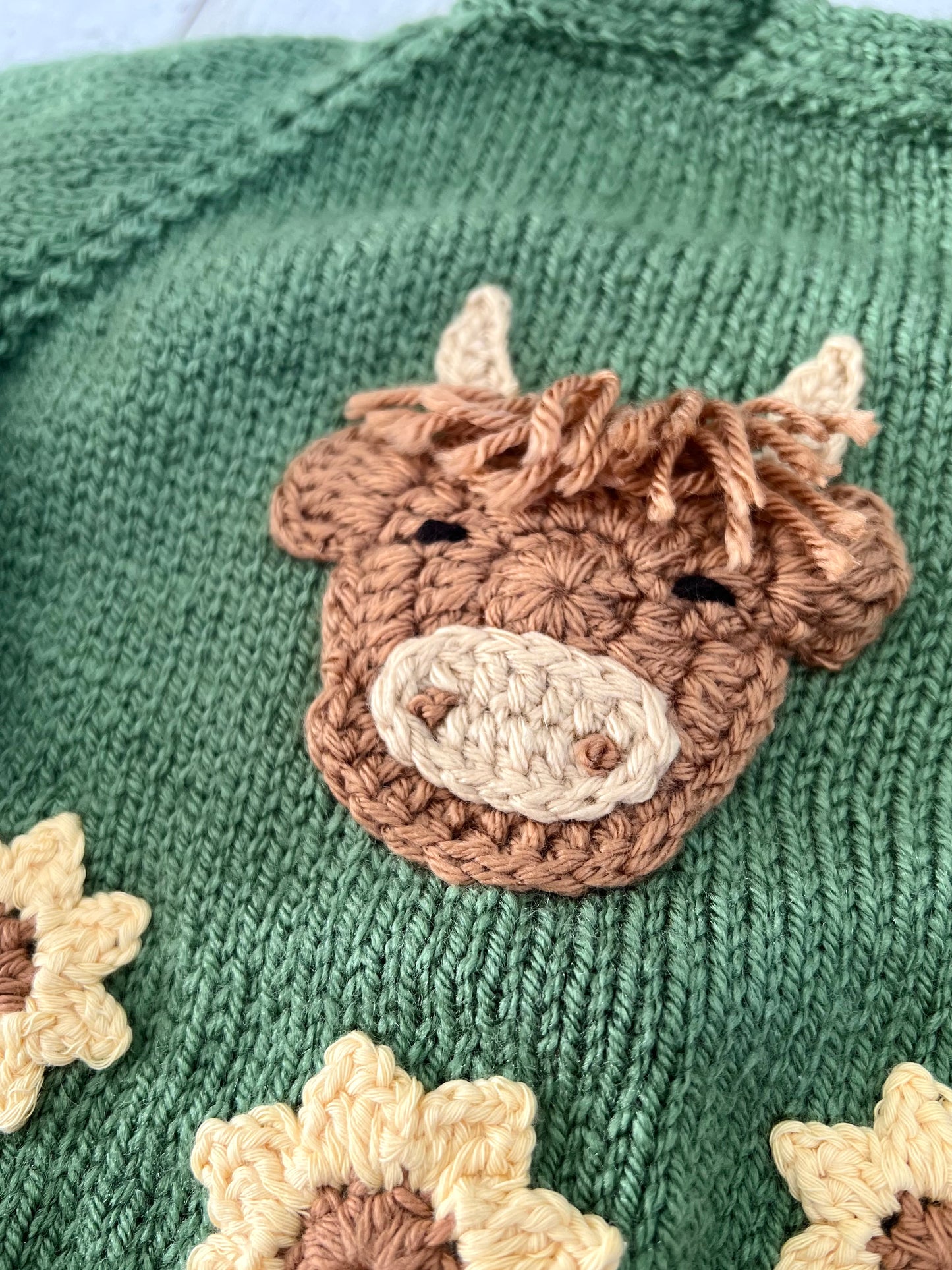 Hetty the Highland Cow Cardigan
