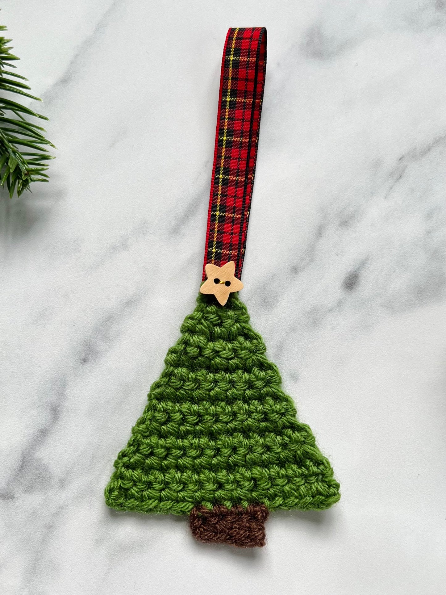 Dark Green Christmas Tree Decoration