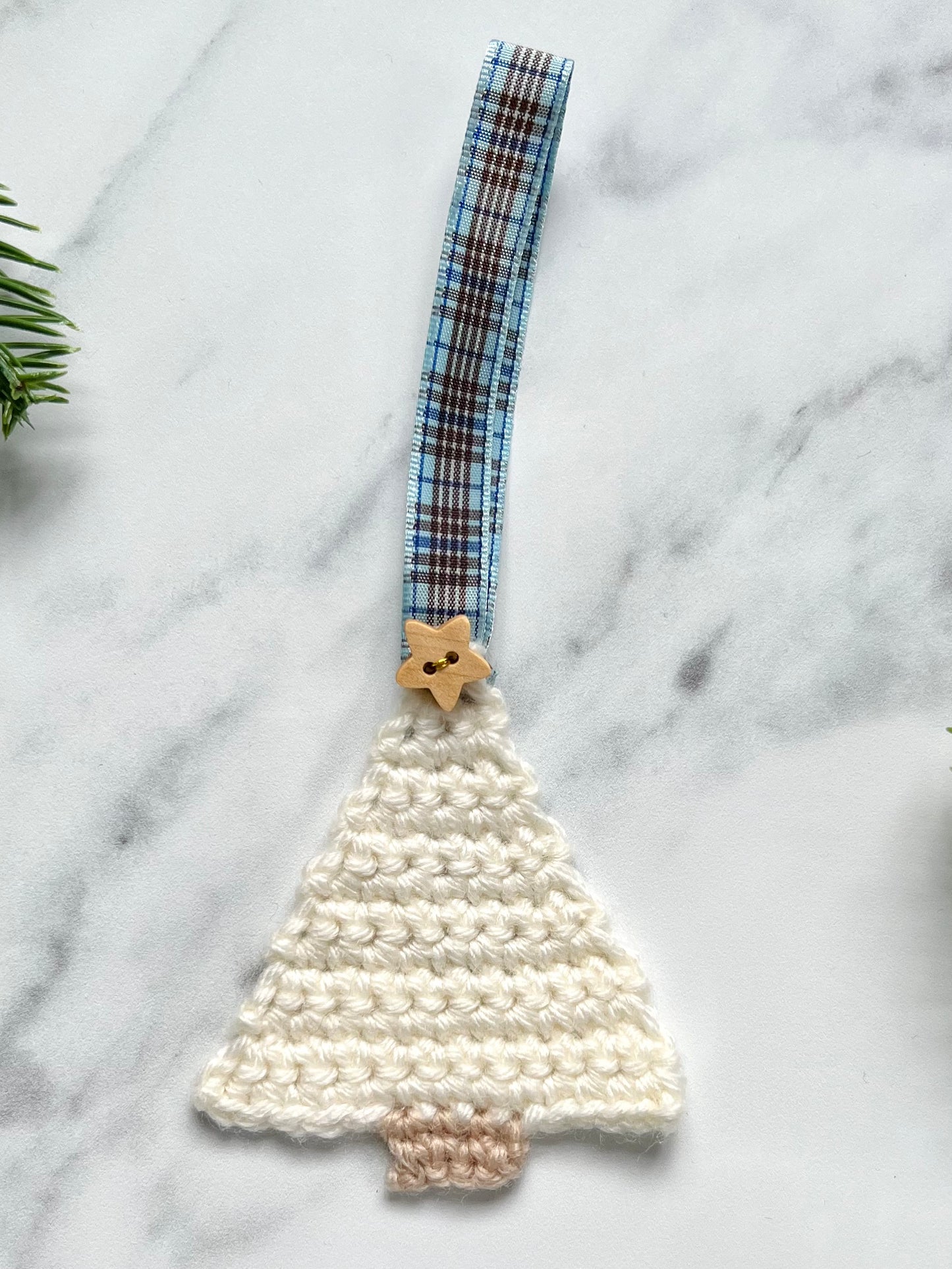 White Christmas Tree Decoration