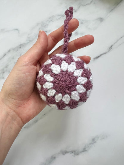 Crochet Handmade Christmas Baubles