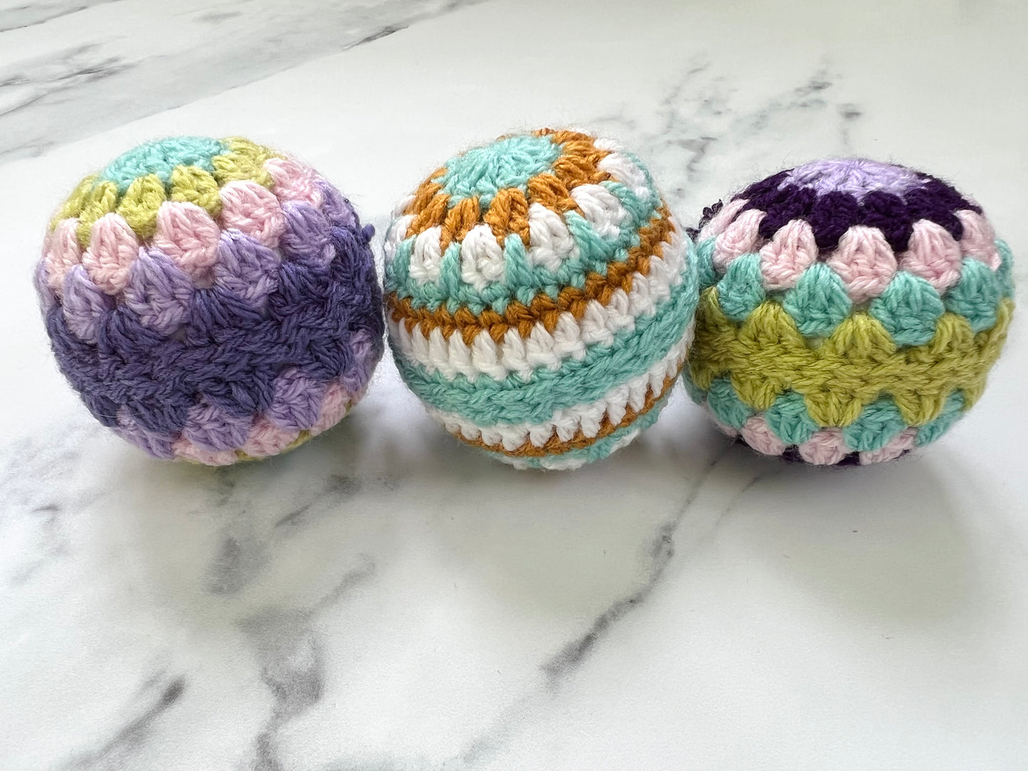 Crochet Handmade Christmas Baubles