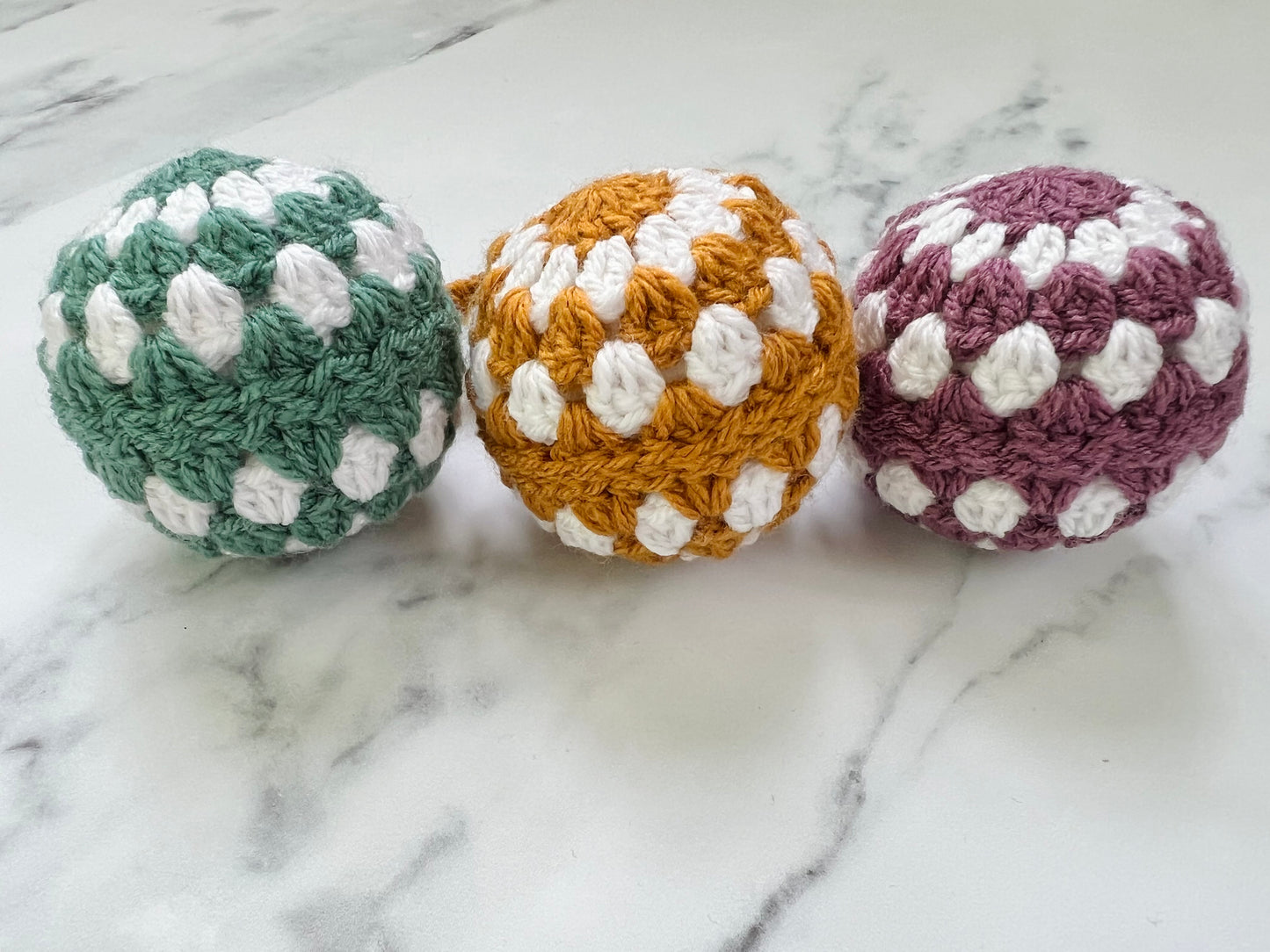 Crochet Handmade Christmas Baubles