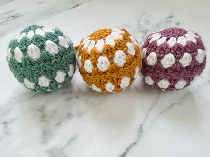 Crochet Handmade Christmas Baubles