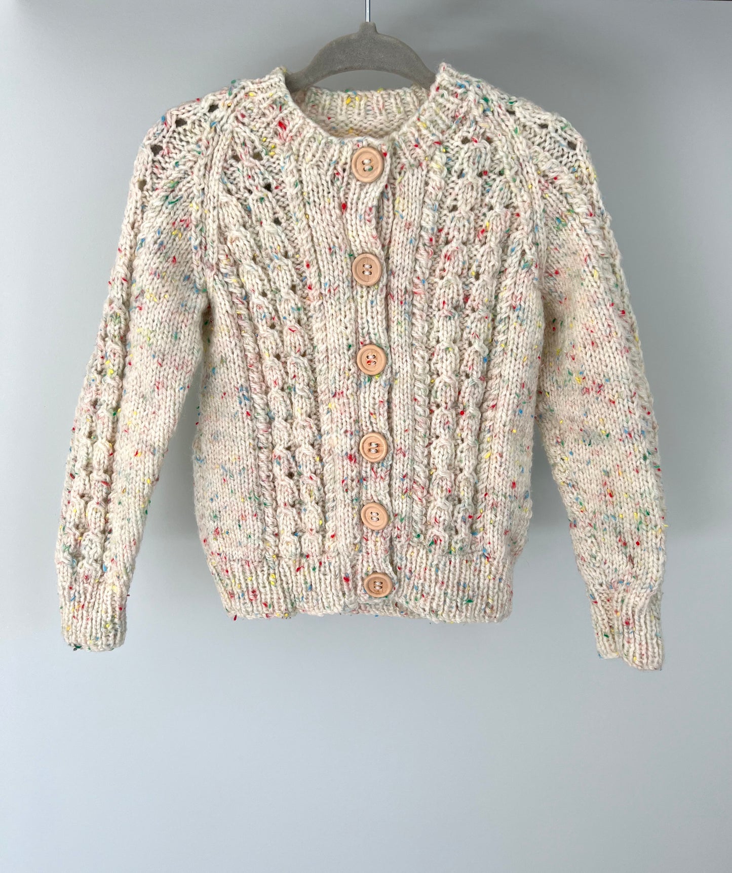 Sunflower, Daisy and Forget Me Not Cardigan