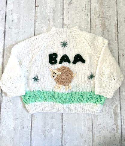 BAA Sheep Cardigan