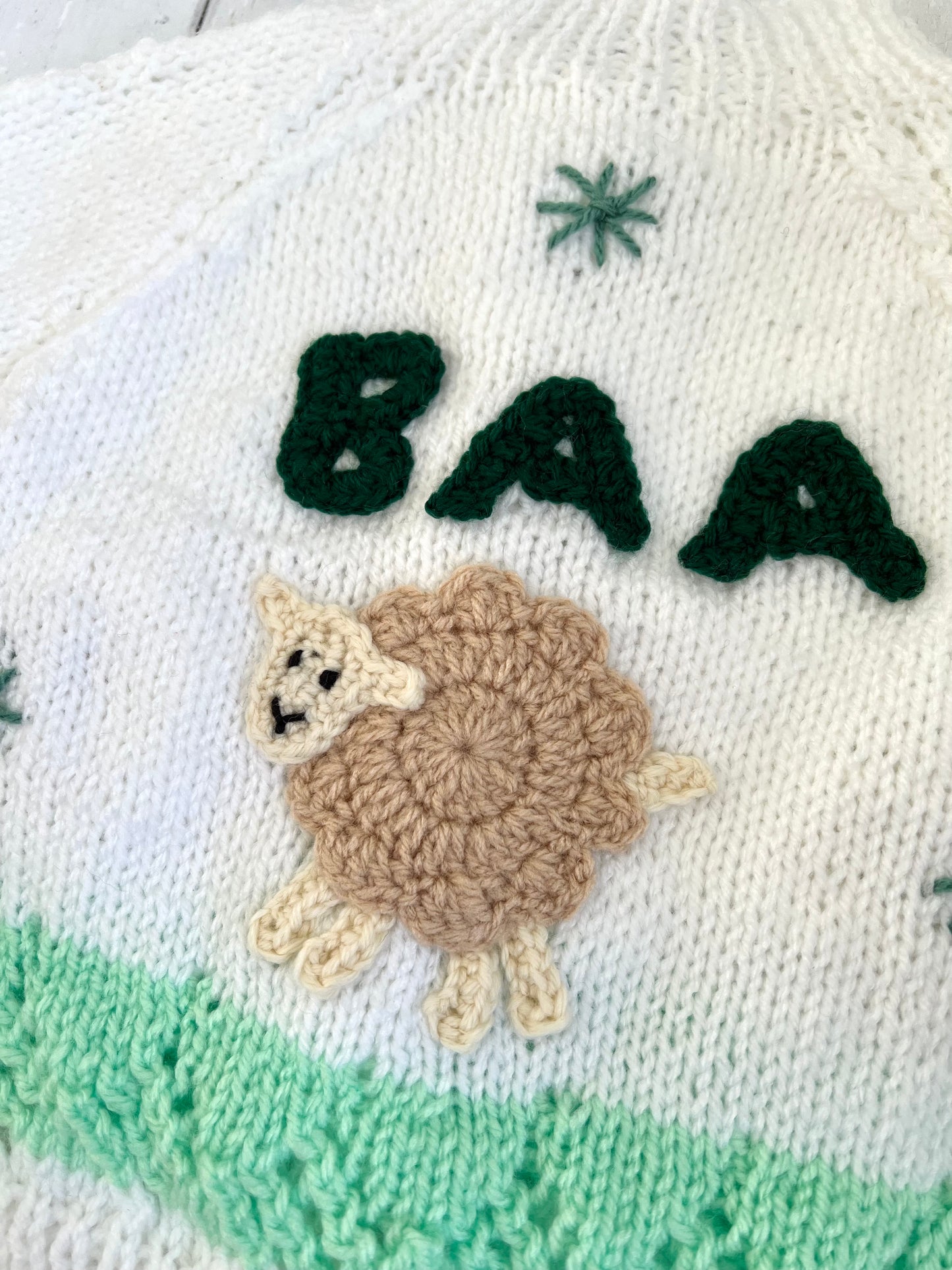 BAA Sheep Cardigan