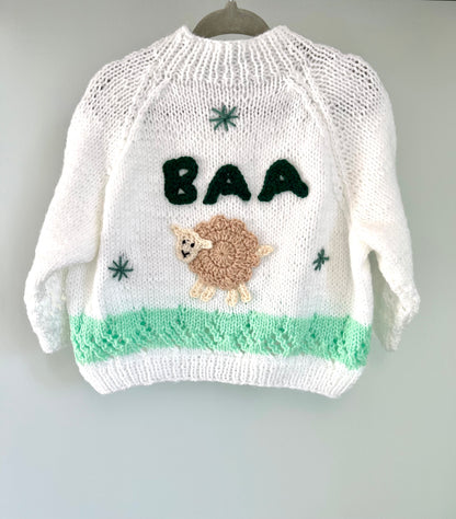 BAA Sheep Cardigan