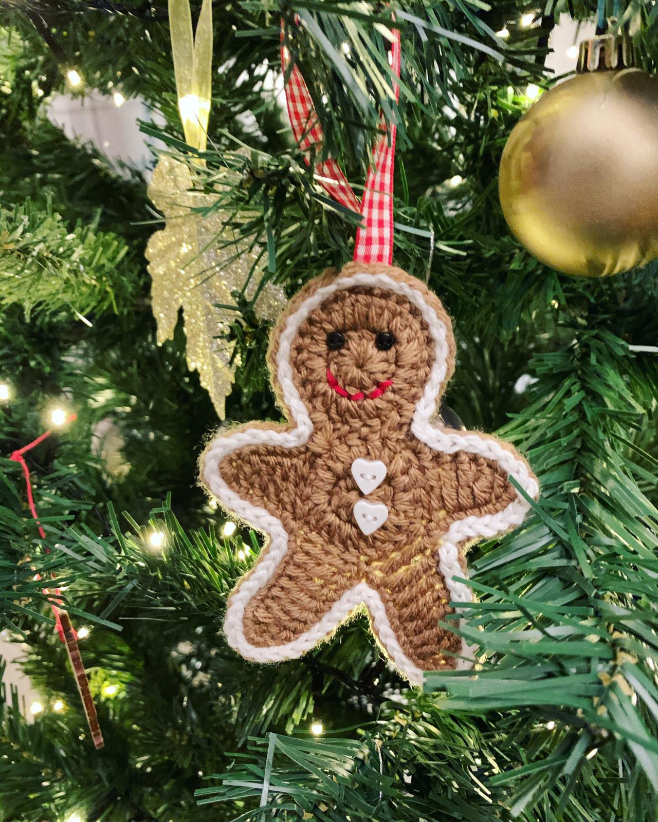 Gingerbread Man Tree Decoration